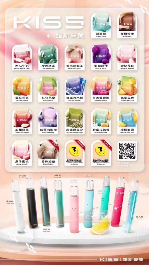 KIS5鎧斯煙彈 / 單顆包裝 / 一代通用 / 招牌冷泡冰茶/珍珠奶茶 必入手