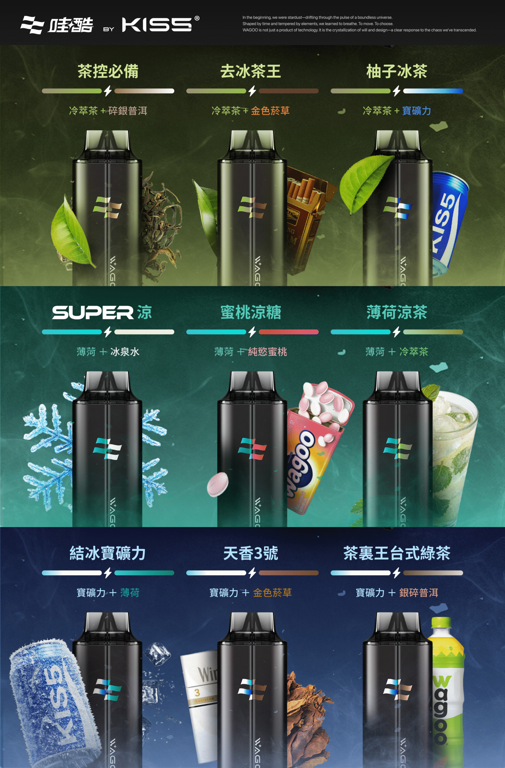 迪拜爆款【WAGOO❣️哇酷拋棄式6500口❣️】by KIS5 的高端品牌 滿10送1